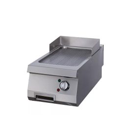   Rostlap barázdált krómozott - elektromos - egyszemélyes - 70cm mélységű