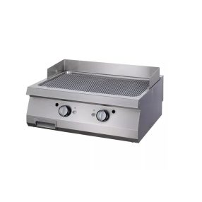   Premium Rostlap barázdált króm - Elektromos - Dupla egység - 90cm mély