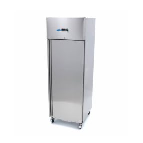   Hűtőszekrény 400L - 3 állítható polc - Rozsdamentes acél