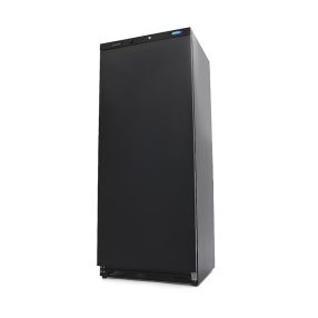 Hűtőszekrény - 600L - 4 állítható polc - Fekete