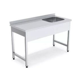 EMAX FMC-155 B egymedencés rozsdamentes mosogató