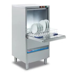 Teikos feketeedény mosogató 50 x 50 cm-es kosárral