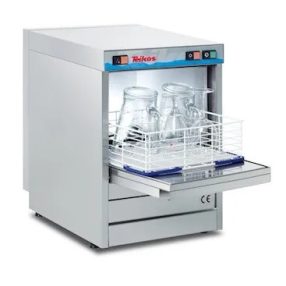 Teikos pohármosogató gép 40 x 40 cm-es kosárral