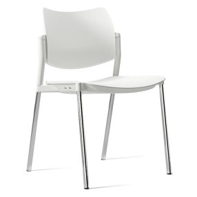   TIP TOP PN - modern tárgyalószék műanyag üléssel és támlával