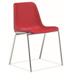 VICENZA PC - tárgyalószék műanyag kagylóüléssel