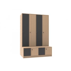 FITT 30 CIPŐTÁROLÓS SZEKRÉNY - 4 személyes