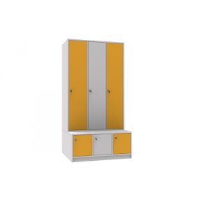 FITT 30 CIPŐTÁROLÓS SZEKRÉNY - 3 személyes