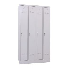   FITTMET 25 ÖLTÖZŐSZEKRÉNY - 4 személyes, hosszúajtós, fém
