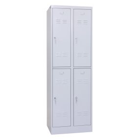   FITTMET 40 ÖLTÖZŐSZEKRÉNY - 4 személyes, rövidajtós, fém