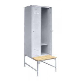 FITTMET ÖLTÖZŐSZEKRÉNY - 2 személyes, sportpados, fém