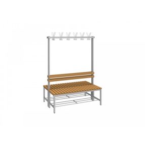   FITT STRIPE KÉTOLDALAS ÖLTÖZŐPAD WPC lécekkel, 120 cm-es