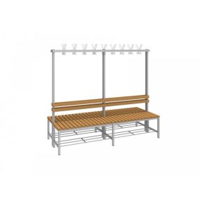   FITT STRIPE KÉTOLDALAS ÖLTÖZŐPAD WPC lécekkel, 190 cm-es