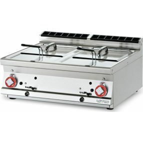 Olajsütő, gázüzemű, 700-as, 2x13 literes, asztali