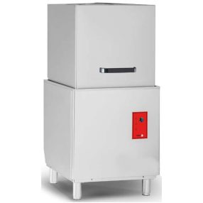   Fagor eco kalapos mosogatógép, fronttöltéses, 50x50 cm-es kosár, leeresztő szivattyúval, beépített mosogató-öblítő adagolóval