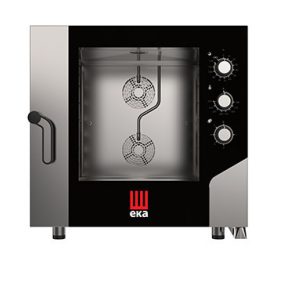   MKF 664 S  Elektromos kombi sütő 6 tálcás 600x400 mm, mechanikus panellel