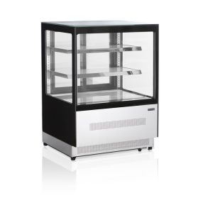  LPD900F-BLACK Süteményes pult 275 literes, ventilációs
