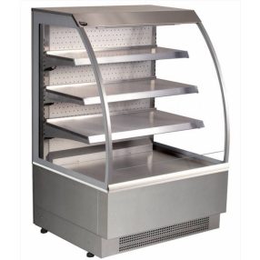 Nyitott süteményes pultok