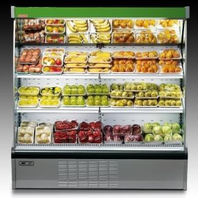 Hűtött faliregálok, tejhűtők