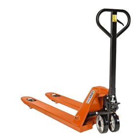   EUROKRAFTbasic – Standard raklapemelő kocsi, nejlon tehergörgők, szimpla