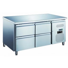 KH-GN2140TN - Hűtött munkaasztal 4 fiókkal