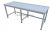 Rozsdamentes munkaasztal ANY (SzéxMéxMa: 2200x600x850 mm)