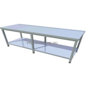 Rozsdamentes munkaasztal AP (SzéxMéxMa: 2600x600x850 mm)