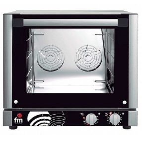   Sütő 4 tálcás elektromos légkeveréses manuális párásítóval (43x34 cm) RX 304 H FM