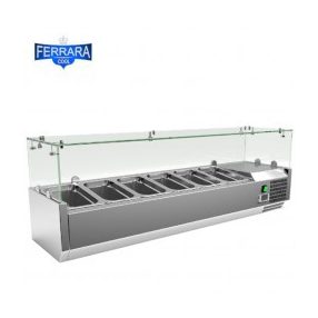 Feltéthűtő 140 cm-es 6xGN1/4