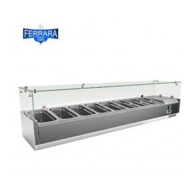 Feltéthűtő 8xGN1/3, 180 cm