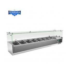 Feltéthűtő 160 cm-es 7xGN1/4