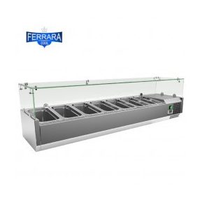 Feltéthűtő 7xGN1/3, 160cm