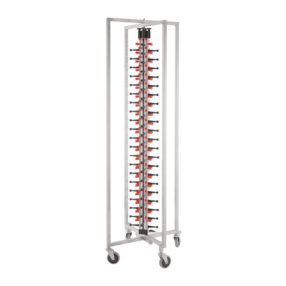 Tányértartó kocsi , összecsukható