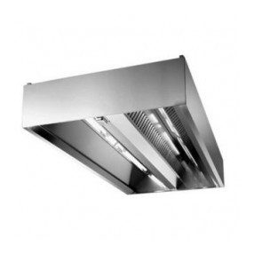 Sziget elszívó ernyő 1400 széria, 2400 mm hosszú