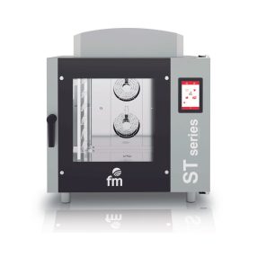   Kombisütő 6 tálcás gázüzemű digitális (60×40 cm vagy GN1/1) SMART FM