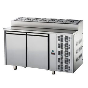   TF02MIDGNSK - Hűtött snack munkaasztal GN 1/1 feltéthűtővel