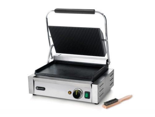 263662 Kontakt grill Panini alul sima felül bordázott