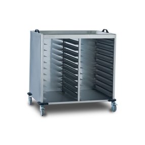 ABR 201 | Éttermi tálcaszállító kocsi dupla réssze