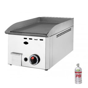   Rostlap gázüzemű snack 1 zónás 33 cm sima felülettel 4 kW PB