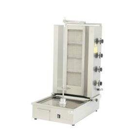 Gyros sütő 4 égős gázüzemű alsó motoros Baysan