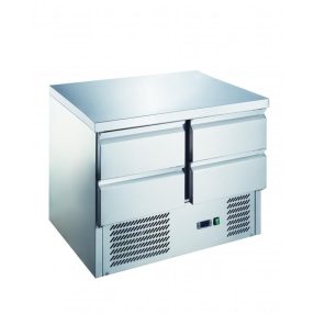 KH-S901-4D | Hűtött munkaasztal 4 fiókkal