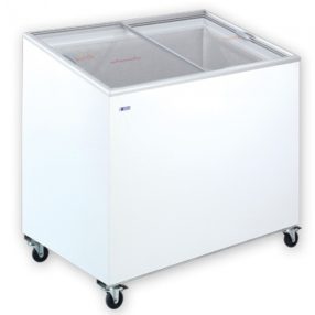   KH-CF300 SCE (UDD 300 SCE) | Mélyhűtőláda ferde, csúszó üvegtetővel