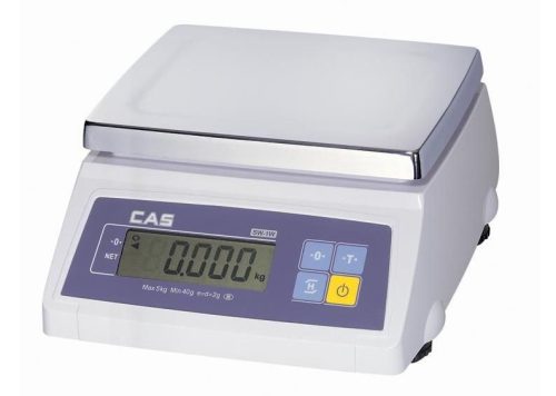 Cas Sw 1R 2,5,10,20kg-os tömegmérő mérleg