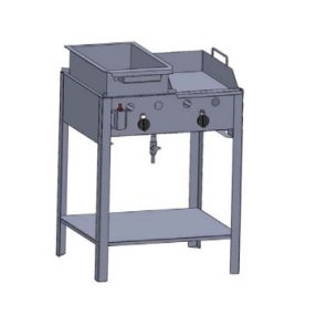 Álló lángos-, és lapsütő BGS-2.1 LLS