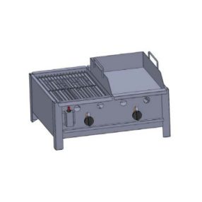 Asztali grillező és lapsütő BGT-2 GLS