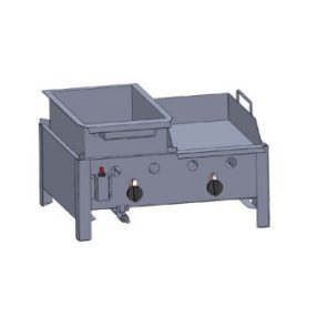 Asztali lángos-, és lapsütő BGT-2 LLS