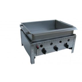   BGT-3L - háromégős asztali lángossütő készülék, PB-gáz üzemű