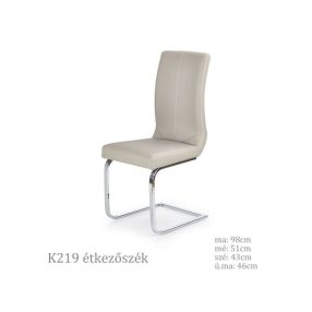 K219 étkezőszék cappuccino