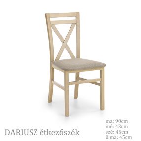DARIUSZ étkezőszék sonoma tölgy