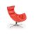 Luxor Nappali Szék Piros