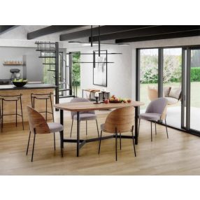 Norton étkezőasztal dió 160cm